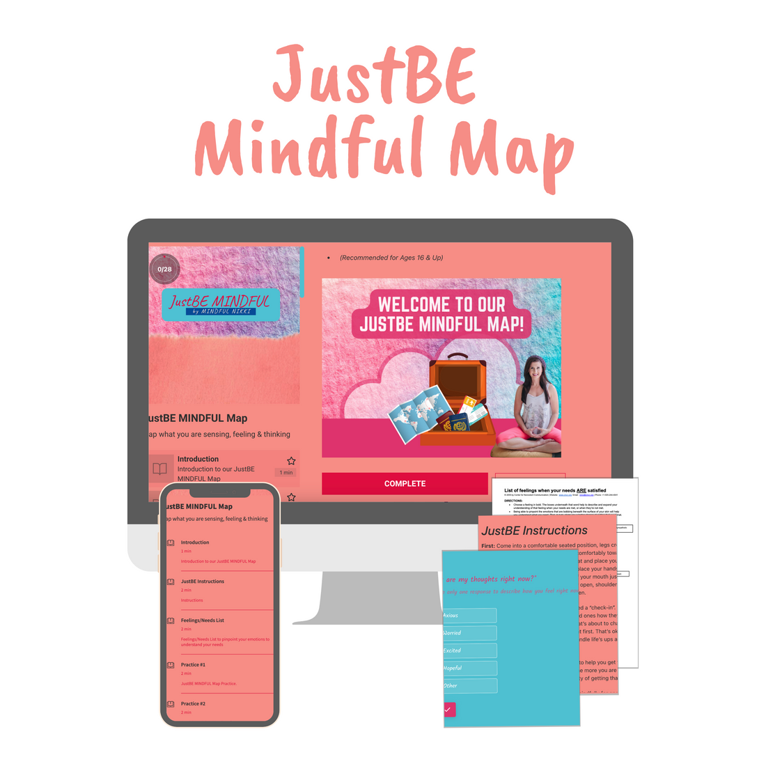 JustBE Mindful Map